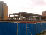 OC Krakov under construction